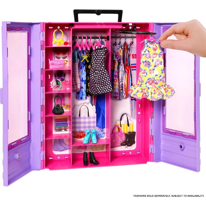 Mattel Original Licensed Barbie Ultimate Closet - Armoire Mode with 6 Hangers