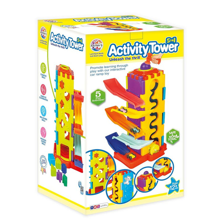 Ratna's 5-in-1 Activity Tower (3-6 Years)