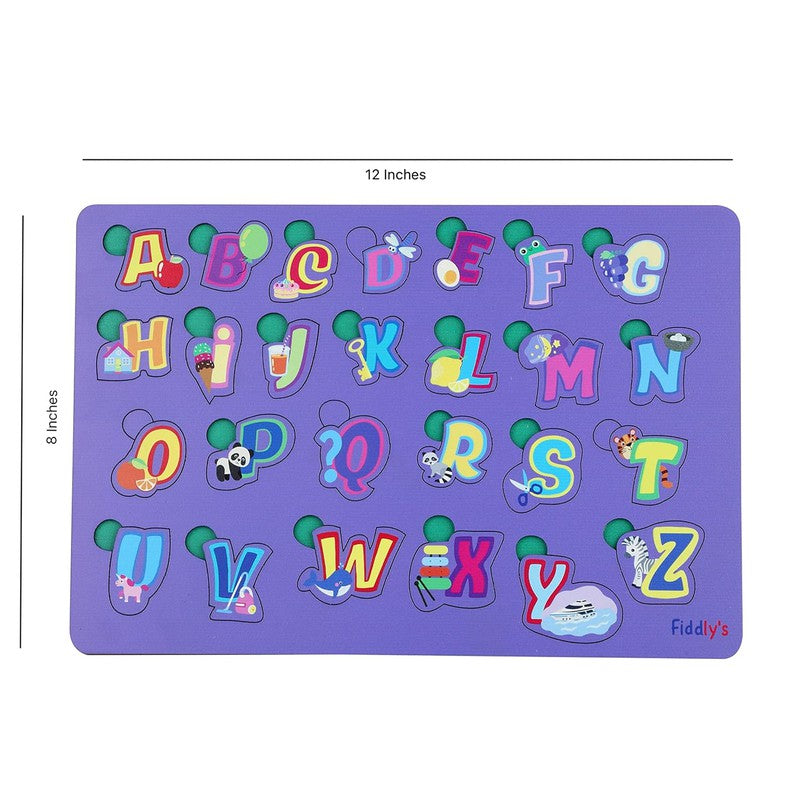 Wooden Learning Educational Puzzle (Alphabets)