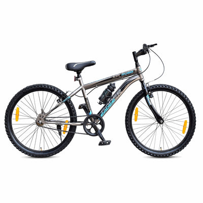 Xplorer MTB 24T Single Speed Mountain Bicycle (Grey) | 12+ Years (COD Not Available)