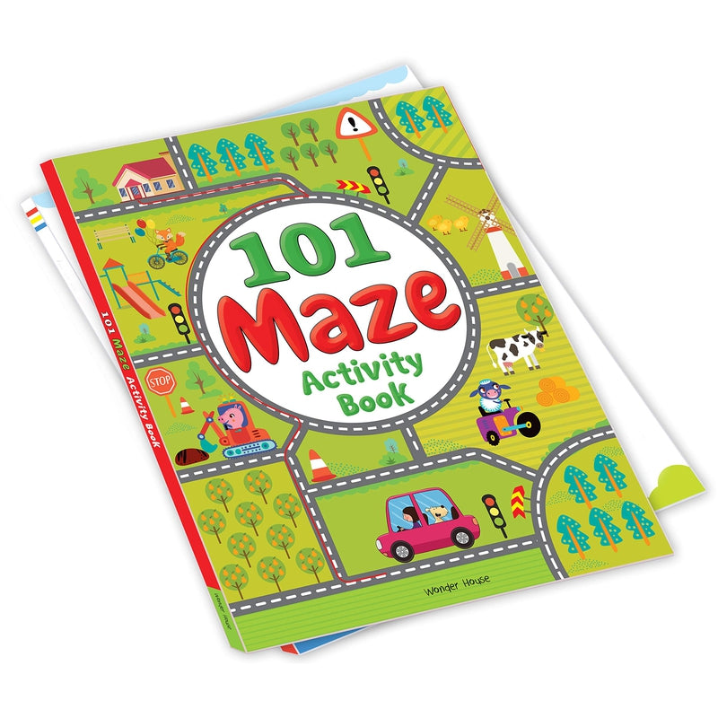 101 Maze Activity Book: Fun Activity Book For Children