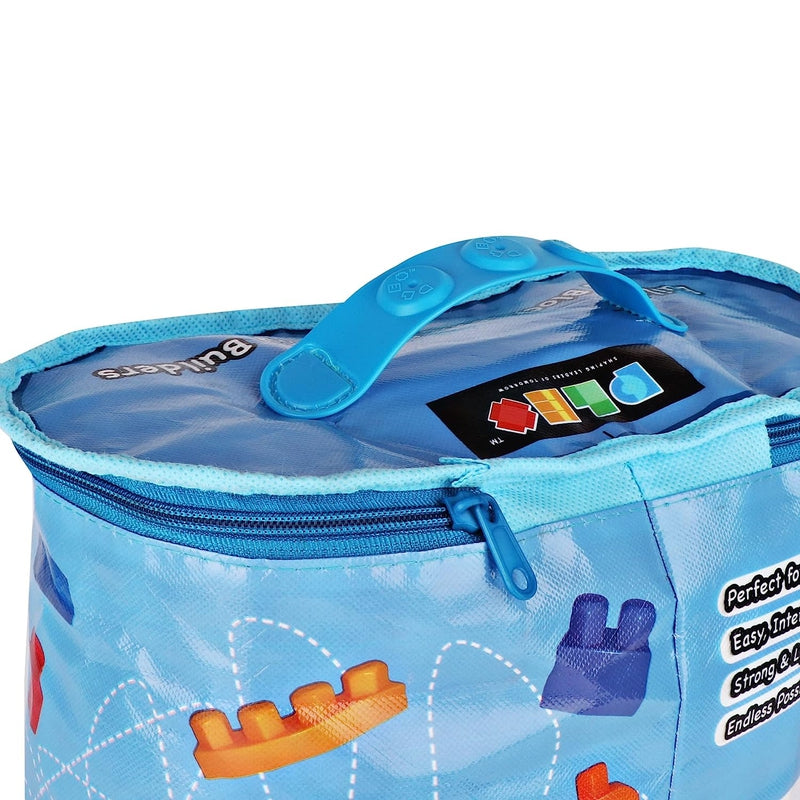 Building Blocks Bag Pack (80 Pieces) - Blue