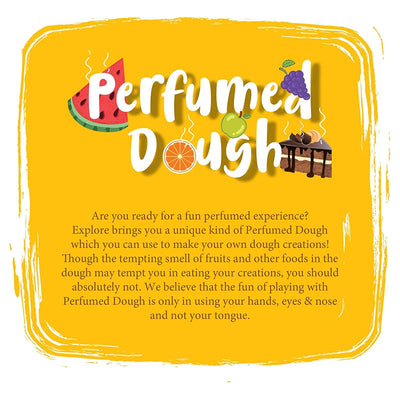 Return Gifts (Pack of 3,5,12) Perfumed Dough Mini Fruit Party Kit Explore