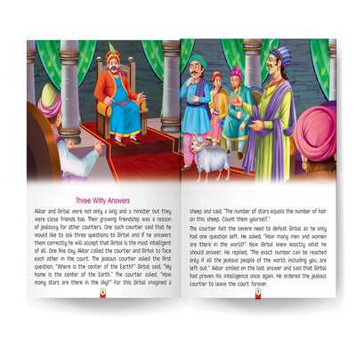Illustrated Classics for Kids - Akbar Birbal: Captivating Stories of Wit, Wisdom, and Humor