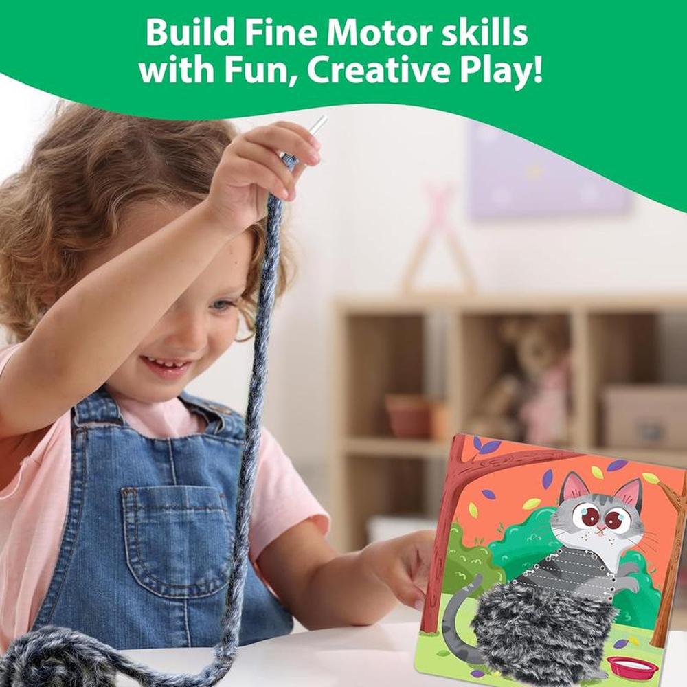 Chalk & Chuckles Yarn Craft Kit - Loop & Lace (3-6 Years)