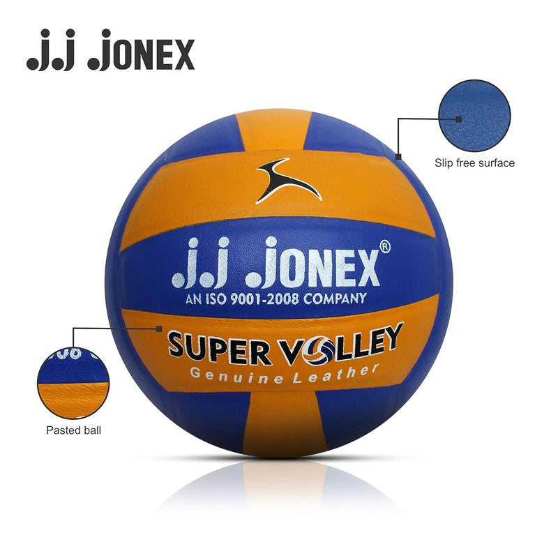 JJ Jonex Super Volley Volleyball | Size 4 | Blue