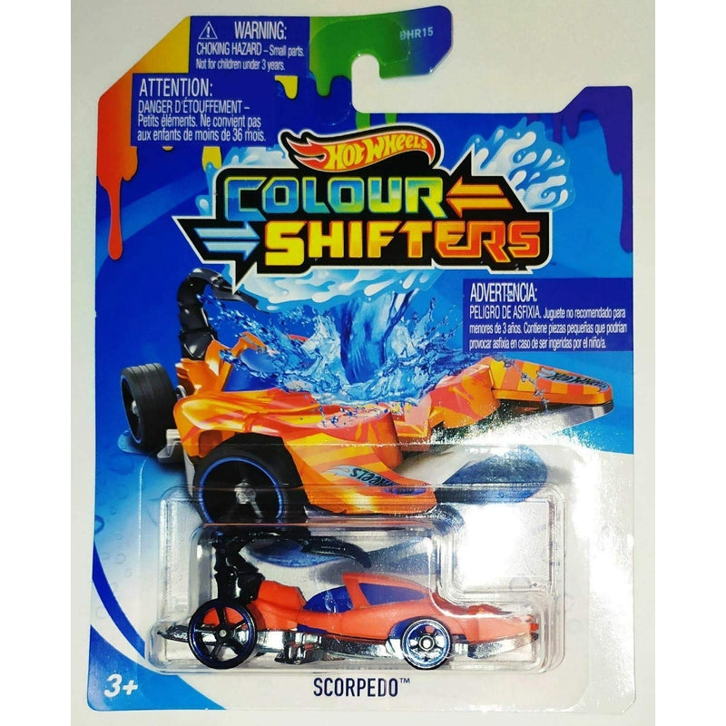 Original and Licensed Hotwheels Color Shifters Toy Car (Assorted Designs)