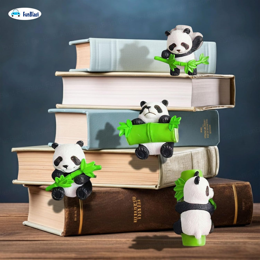 FunBlast Panda Miniature Figurine Decorative Showpiece | Decor for Home, Office & Car