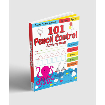 101 Pencil Control Activity Book For Kids: Tracing Practise Book