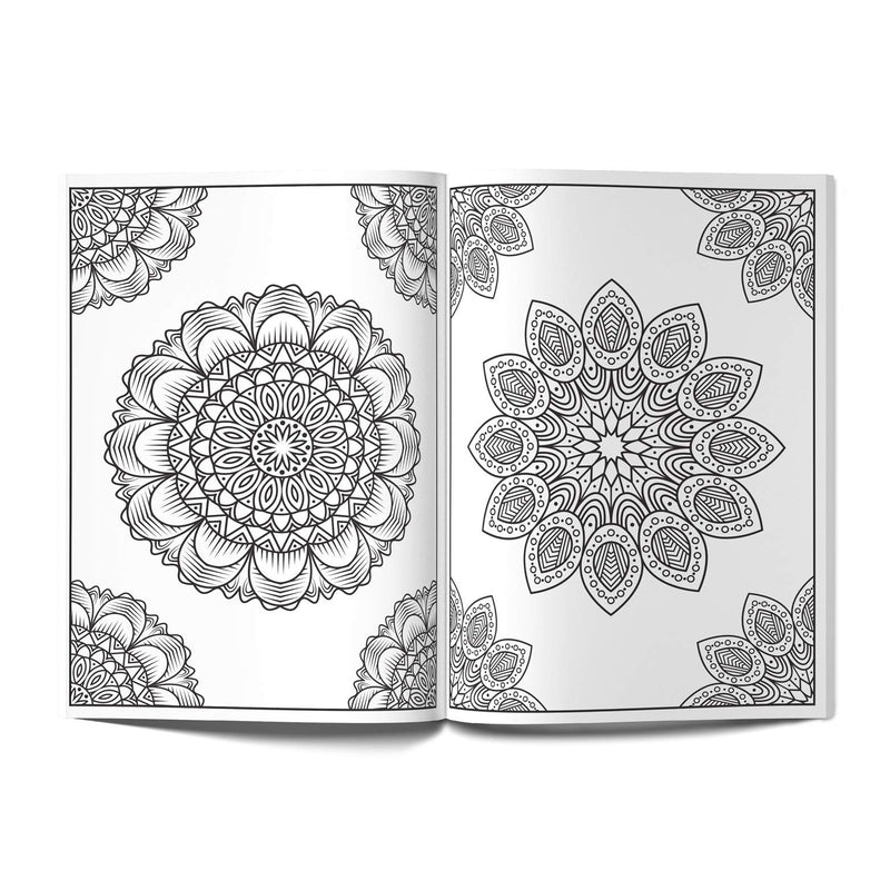 Relaxing Mandala For Kids : Coloring Book