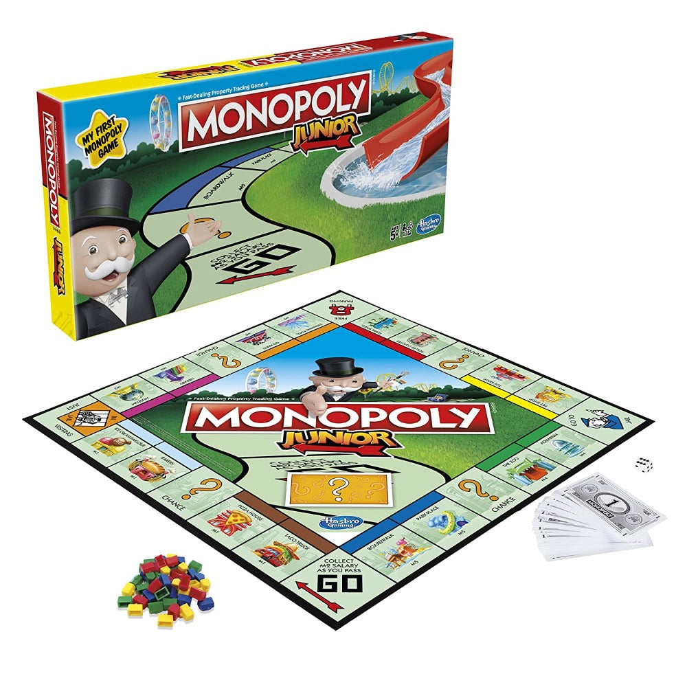 Junior Monopoly Board Game for Kids