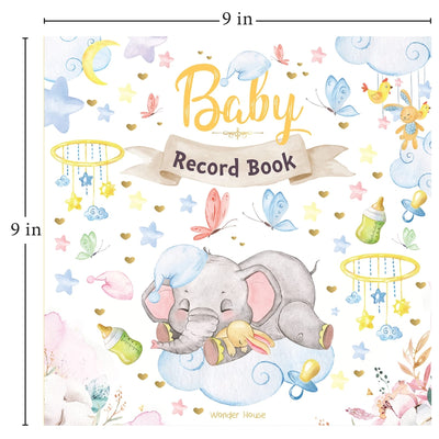 Baby Record Book : Newborn Journal For kids To Cherish Memories And Milestones