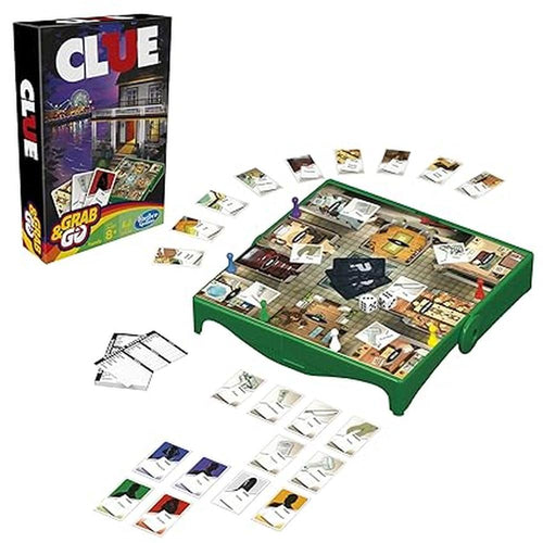 Hasbro Clue Grab & Go Board Game (8 Years till Grown Ups)