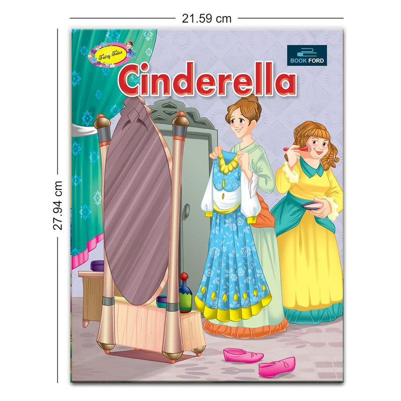 Fairy Tales Story Book - Cinderella Story Books for Kids - Magical Adventures Await!