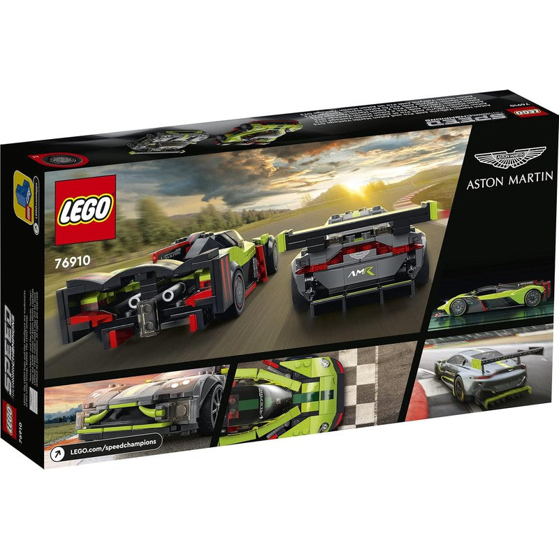 LEGO Speed Champions Aston Martin Valkyrie AMR Pro and Aston Martin Vantage GT3 (592 Pieces)