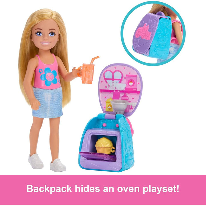 Mattel Original Barbie Family & Friends - Chelsea Doll with Cupcake Baking Set (3-9 Years)