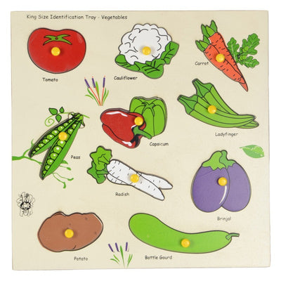 Kingsize Identification Tray Vegetables