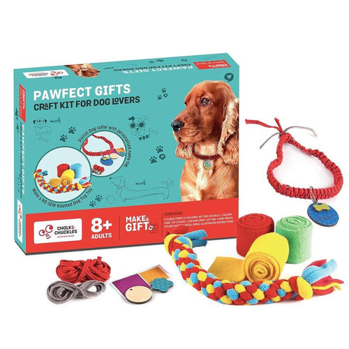 Chalk & Chuckles DIY Pawfect Creations Craft Kit for Dog Lovers (8 Years till Grown Ups)