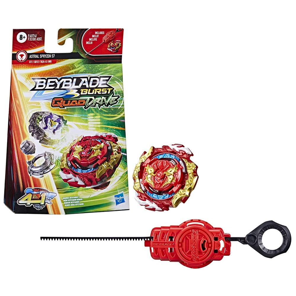 Original Beyblade Burst Quad Drive -  ASTRAL SPRYZEN S7