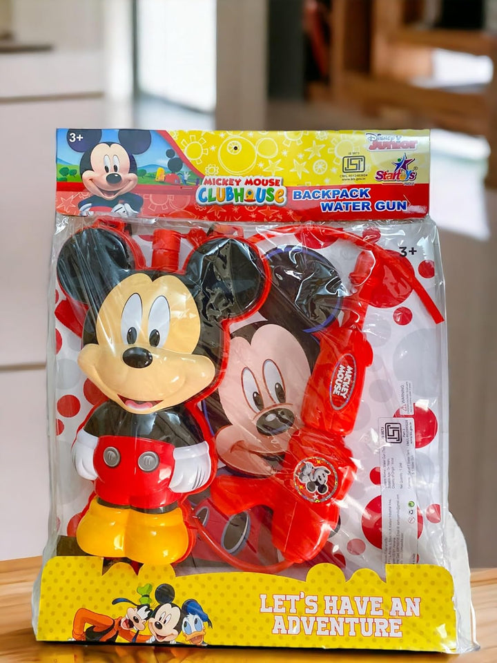 Star Toys Cute Cartoon Theme Water Blaster Pichkari | Powerful High Pressure Tank Spray