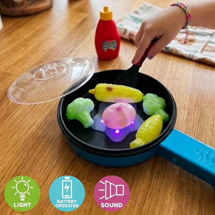 Annie My Little Chef Frying Pan Set - Colour Changing Pretend Play Set