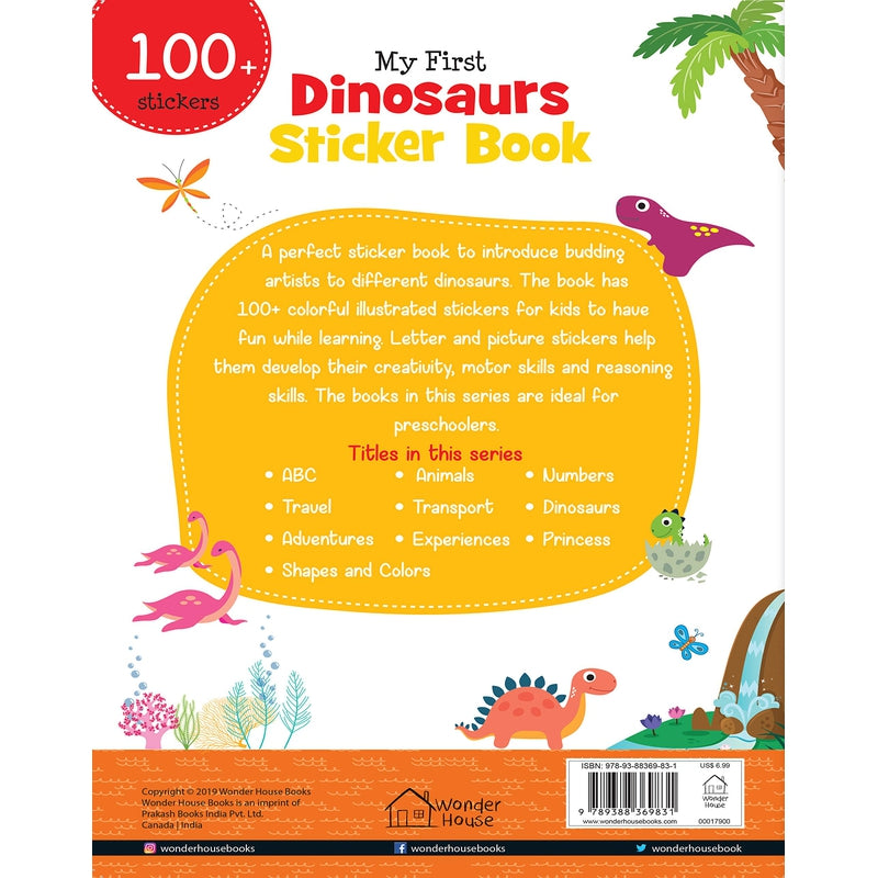 My First Dinosaurs Sticker Book: My first Sticker Books