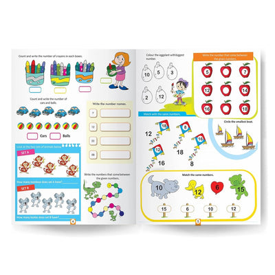 500 Maths Activity Book - Develop Math Skills, Number Sense, Basic Operations and More