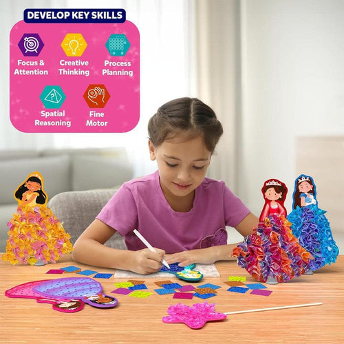 Skillmatics Poke-In Art Magical Princess DIY Activity Kit