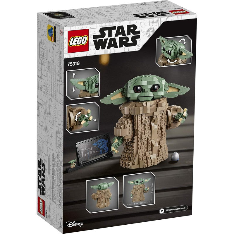 Lego Star Wars: The Mandalorian The Child Baby Yoda Building Kit 1073 Pieces 75318 (10 Years till Grown Ups)