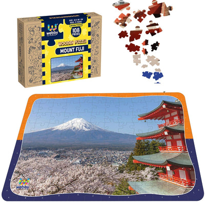 Mount Fuji Wooden Jigsaw Puzzle, 108 Pieces