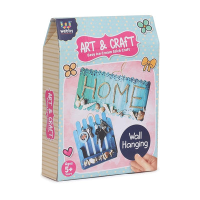 DIY Art and Craft Wall Hanging Build and Paint Activity Kit, Return Gift for Kids