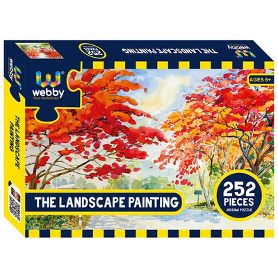 The Landscape Painting Cardboard Jigsaw Puzzle, 252 pieces