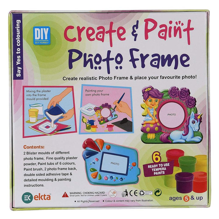 Ekta Create & Paint Photo Frame Making Kit (5-10 Years)