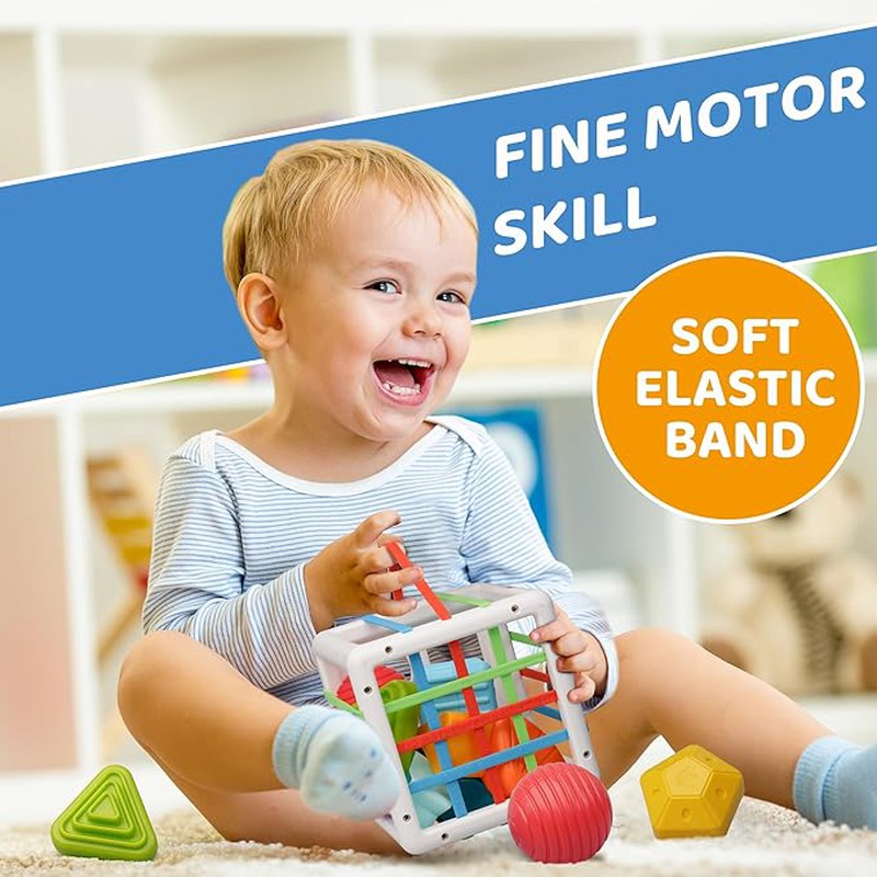 Baby Early Educational Toys Sorting Shape Games for Fine Motor Skills