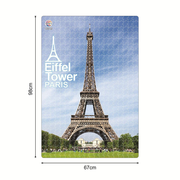 Ratna's Eiffel Tower Paris Jumbo Floor - Jigsaw Puzzle I 500 Pieces