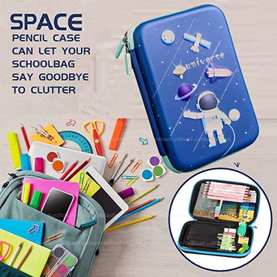 3D Astronaut Pencil Box Space Pencil Case for Kids