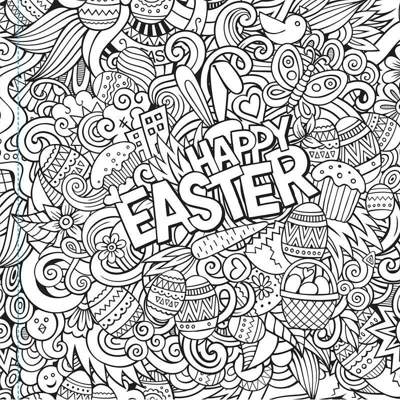 Creative Doodle Coloring Book: Children Coloring Book with Tear Out Sheets