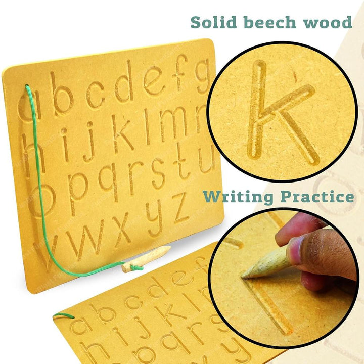 FunBlast Small Letter Writing Practice Board for Kids | Alphabet Tracing & Learning Board