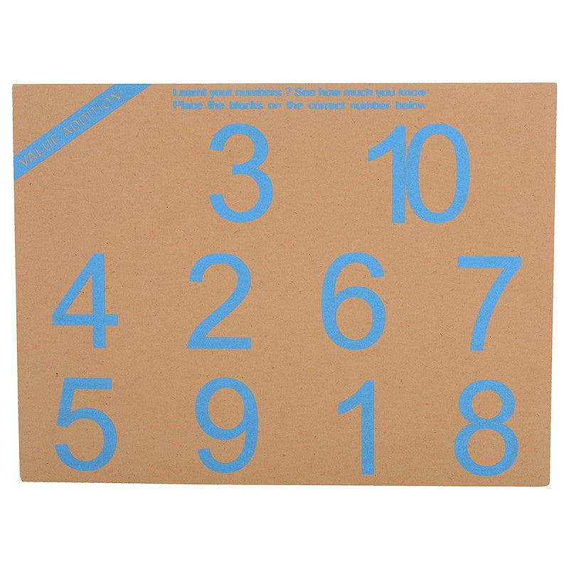 Number with Picture Tray