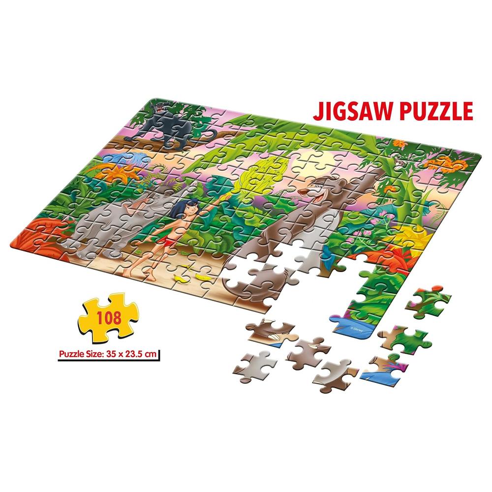 Frank Jungle Book Jigsaw Puzzle - 108 Pieces