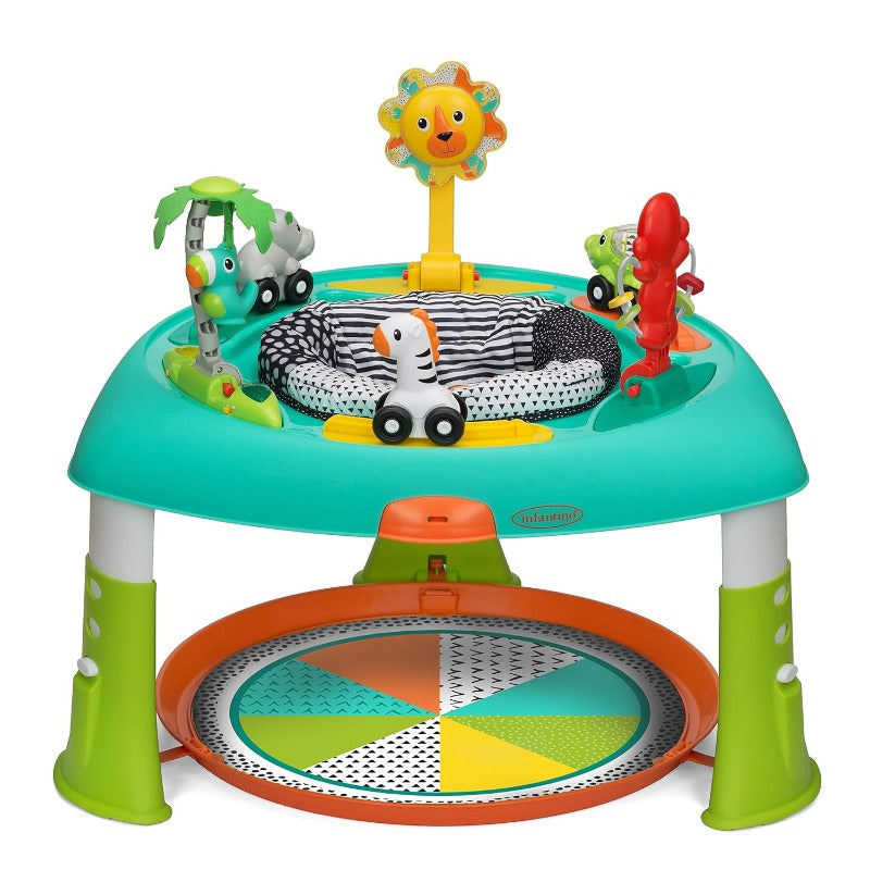 2-in-1 Sit, Spin & Stand Entertainer & Activity Table (Multicolour) - COD Not Available