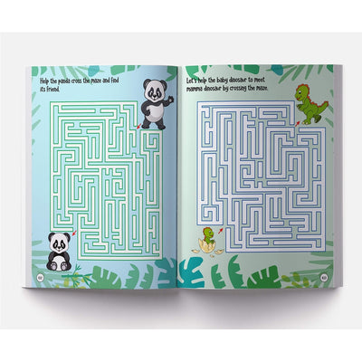 101 Maze Activity Book: Fun Activity Book For Children