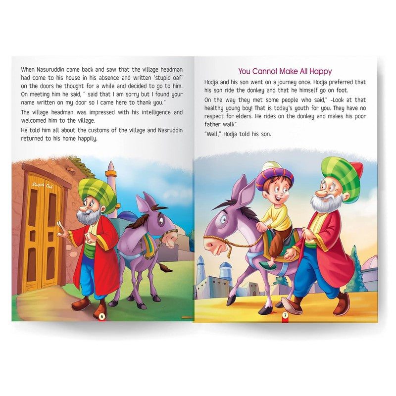 Illustrated Classics for Kids - Mulla Nasruddin - Timeless Tales of Wit and Wisdom