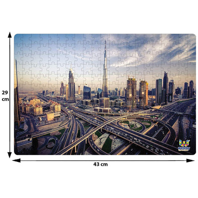 Dubai Skyline Carboard Jigsaw Puzzle, 252 pieces