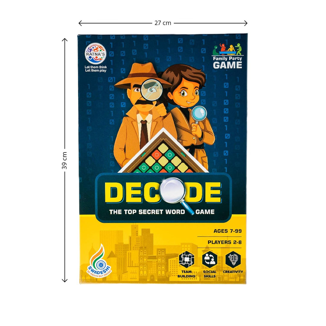 Ratna's Decode The Top Secret Word | Word Board Game