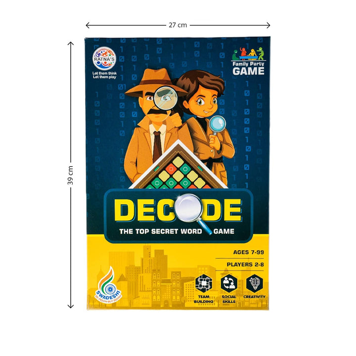 Ratna's Decode The Top Secret Word | Word Board Game