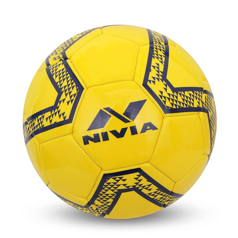 Nivia Football Size 5 (Yellow)- Rabona Pro (11-13 Years)