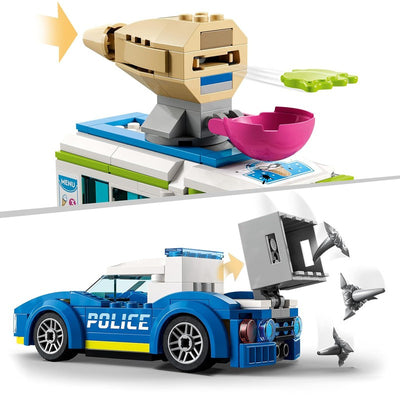 LEGO City Ice Cream Van Police Chase 60314 Building Kit (317 Pieces)