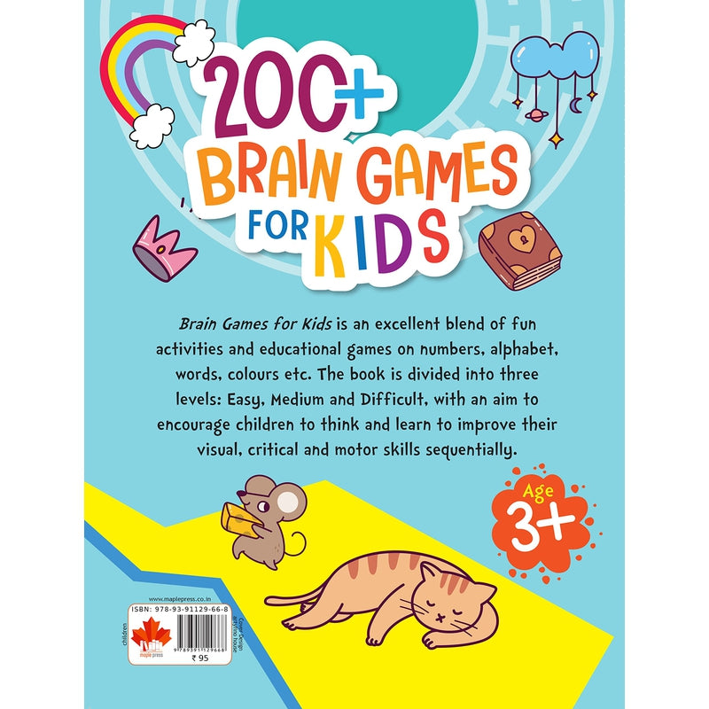 Brain Boosting Activity Book for Kids – 200+ Activities