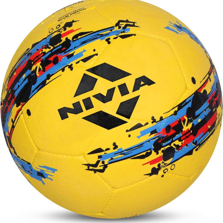 Nivia Football Storm Moulded | Size-3 (3-8 Years) | Yellow